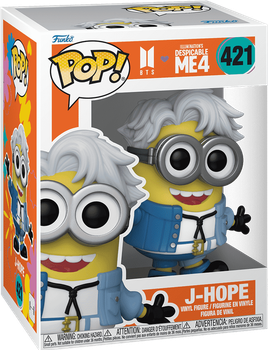 Фигурка Funko Pop! Movies: Despicable Me 4 — #421 J-Hope (BTS / Minion — Exclusive)