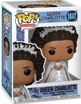 Фигурка Funko Pop! TELEVISION: Bridgerton — #1847 Queen Charlotte (Wedding Gown), Королева Шарлотта в свадебном платье