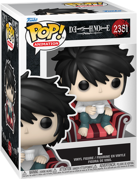 Фігурка Funko Pop! Animation: Death Note (Зошит смерті) — #2381 L (L)