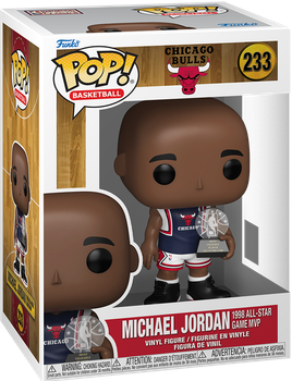 Фигурка Funko Pop! Sports: NBA — #233 Майкл Джордан: MVP Матча всех звезд 1998 (Michael Jordan 1998 All-Star Game MVP)