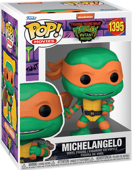 Фигурка Funko Pop TMNT — #1395 Michelangelo (Mutant Mayhem), Микеланджело (Погром мутантов)