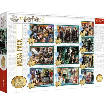Пазл Trefl: Harry Potter — Мега колекція (10 в 1) — 90392