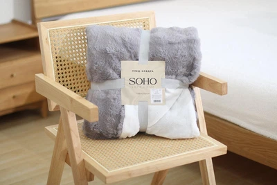 Плед-одеяло Soho 150х200 см Vip Gray (UG-1 Vip Gray)