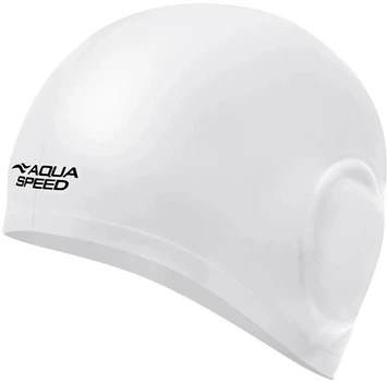 Шапка для плавания Aqua Speed Ear Cap Volume Белый (1000-284-05)