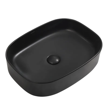 Раковина накладна MIXXUS PREMIUM BEVEL-0103 BLACK 510х370х120mm (MP6520)