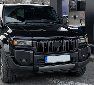 Передний бампер GBT VX Черный для Toyota Land Cruiser Prado 250 2023- гг