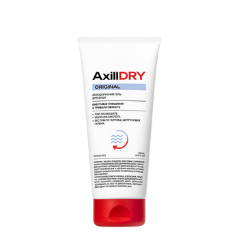 Гель для душу дезодорувальний AxillDRY Original з молочною кислотою, 200 мл