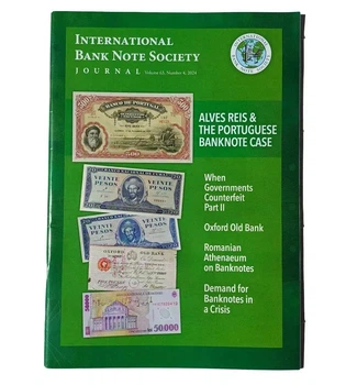 Журнал International Bank Note Society №63_4 2024 рік