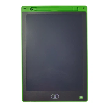 Планшет для рисования и заметок 12" LCD синий, стираемый