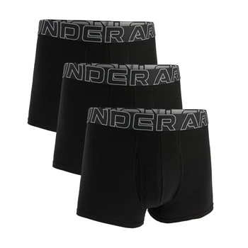 Чоловічі труси-боксери Perf Cotton 3in 3 шт чорні XXL - Under Armour