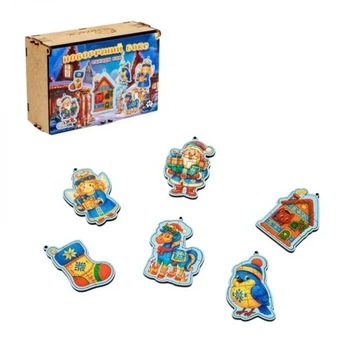 Пазли PuzzleOk "Склади сам" новорічні для всієї родини