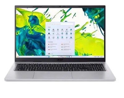 Ноутбук Acer Aspire Go 15 AG15-72P-77TE (NX.JRRET.009), 15.6 FHD, Intel Core 7 150U (5.3GHz), 32Gb, 1TB SSD, Intel UHD, 1 x HDMI, 2x USB-A 3.1, Audio Combo Jack, LAN, Wi-Fi, Bluetooth, Windows 11, Gray