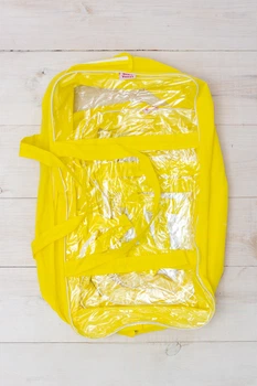 Набір прозорих сумок у пологовий будинок (S,M,L,XL) - 4шт. NoBrand S/M/L/XL Жовтий (p-11266-122029)