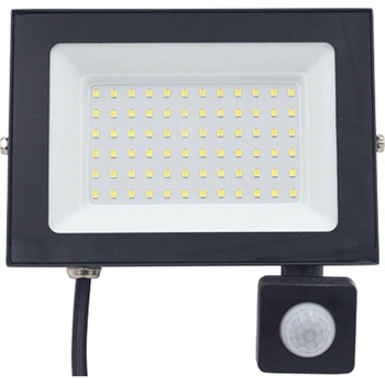 Светодиодный прожектор с датчиком движения Lemanso 50W 6500K IP54 LMPS105-55