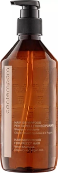Розгладжуючий шампунь Contempora Сяючий оксамит з маслом Аргана і обліпихи Velvet Shampoo 500 мл