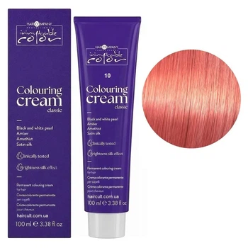 Крем-фарба для волосся Hair Company стійка Colouring Cream Inimitable Color 10 Темний платиновий блондин рожевий 100 мл