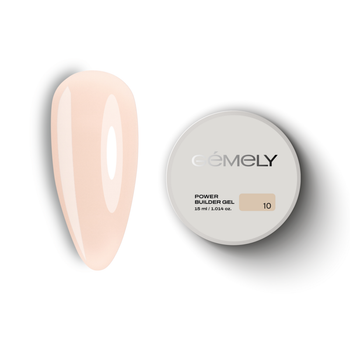 Гель моделирующий Gémely Power Gel Builder №10 30 мл