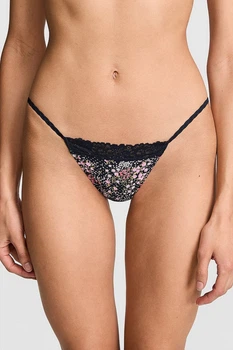 Трусики слип Victoria's Secret 3(M) Синий (153019)