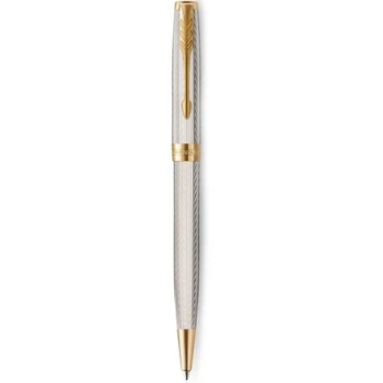Ручка шариковая Parker SONNET Silver Mistral GT BP