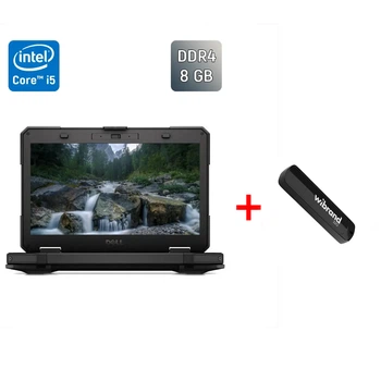 Захищений ноутбук Dell Latitude 14 Rugged 5414 / 14" (1920x1080) IPS / Intel Core i5-6300U (2 (4) ядра по 2.4 - 3.0 GHz) / 8 GB DDR4 / 240 GB SSD / Intel HD Graphics 520 / VGA / WebCam / Windows 10 б/в + Подарунок USB-флешнакопичувач 32 GB