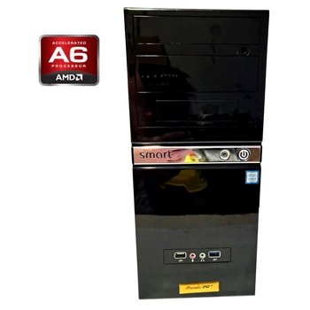 ПК Б-класс Prime PC Tower / AMD A6-6400K (2 ядра по 3.9 - 4.1 GHz) / 8 GB DDR3 / 500 GB HDD / AMD Radeon HD 8470D Graphics / 400W б/у
