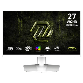 Монітор MSI 27" MAG 274QRFW E20 IPS White 200Hz