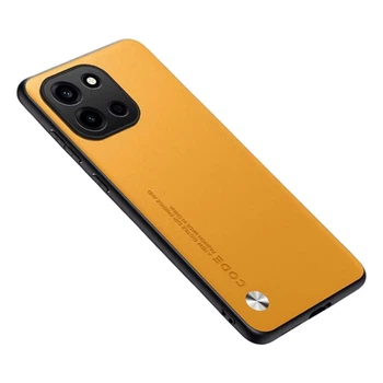 Чехол CODE Tactile Experience для OnePlus Nord 6 / Turbo 6 с защитой на камеру yellow