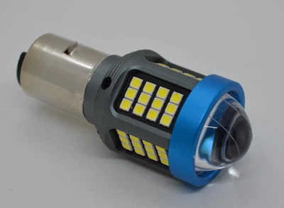 LED-лампа фары для мотоцикла BA20D – 6000K, CSP чип, 20000LM