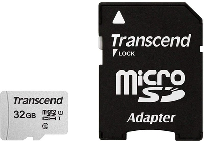 Карта пам'яті Transcend 32GB microSDHC class 10 UHS-I U1 (TS32GUSD300S-A) 324378