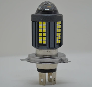 Світлодіодна лампа для мотоцикла H4, 3000LM, 6000 K, 12-80 V, ближнє/дальнє світло