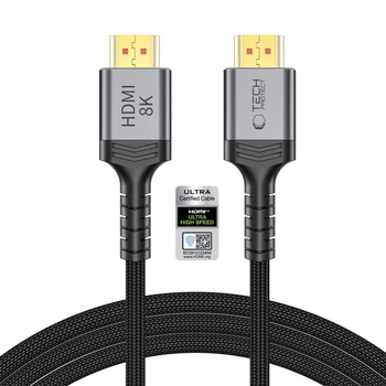 Кабель Tech-Protect UltraBoost HDMI 2.1 4K 120Hz / 8K 60Hz 200cm Black (5906302323685)