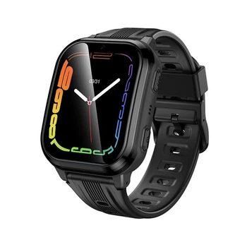 Смарт-часы Hoco Y108 детские 1.69" 4G GPS Black (6942007680936)