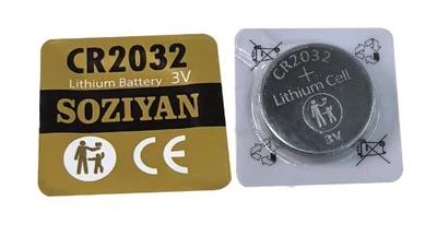 Батарейка CR2032 литиевая 3V (Батарея BIOS) батарея для компьютера 1шт SOZIYAN