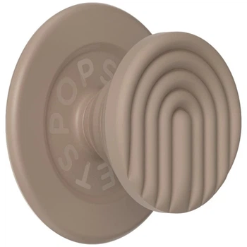 Держатель Popsockets MagSafe Round PopOut Latte Curves Beige with MagSafe (807320)