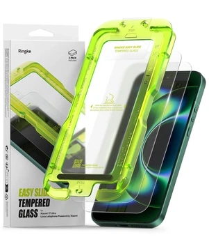 Защитное стекло Ringke Easy Slide Tempered Glass 2-Pack для Xiaomi 17 Ultra Clear (G4as1294)