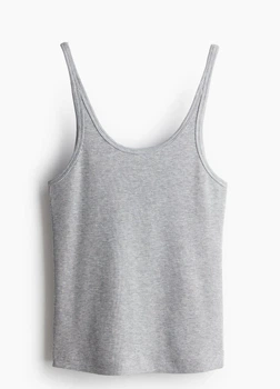 Майка H&M 17964 Світлий сірий S (1228)