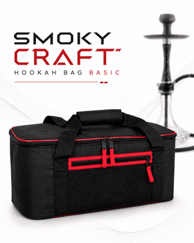 Сумка для кальяна Smoky Craft Hookah Bag Basic кальянная сумка универчсальная 40 из Oxford 600D с амортизационной защитой и карманами