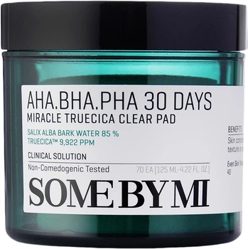 Педи для обличчя Some By Mi AHA BHA PHA 30 Days Miracle Truecica 70 шт (8809647390671)