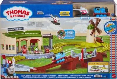 Ігровий набір Mattel Thomas & Friends Локомотивне депо Домково JLL36 (194735366835)