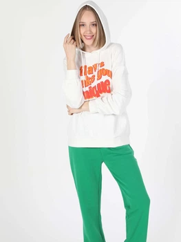 Худи женское Colin's CL1060171OFW M-L Off White (8683197341983)
