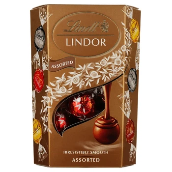 Цукерки Lindt Lindor Assorted асорті 200 г (7610400082556)