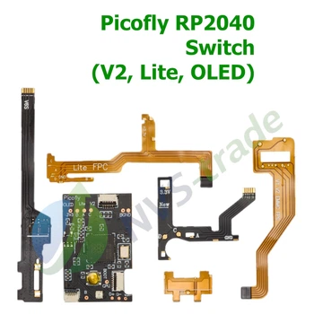 Модчип HWFLY Picofly RP2040 для Nintendo Switch (V2, Lite, OLED)