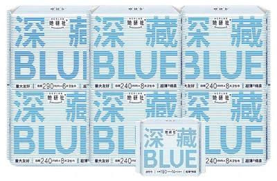 Прокладки Herlab Deep Blue ультратонкие день/ночь, комбинированные, 7 упаковок по 60 шт