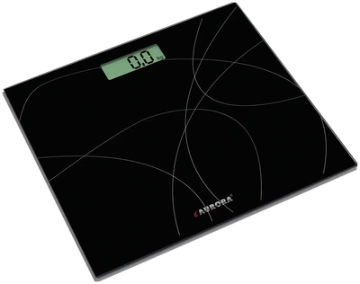 Весы напольные электронные максимальный вес 150 кг стекло для дома Aurora MC-0586