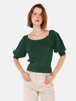 Джемпер жіночий Colin's CL1070865GRE XS Dark Green (8684112319384)