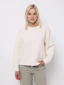 Свитшот оверсайз женский Colin's CL1075475ECR M Ecru (8684112821412)
