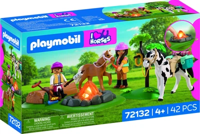 Конструктор Playmobil I Love Horses: Кінна прогулянка з багаттям 42 елементи 72132 (4008789721327)
