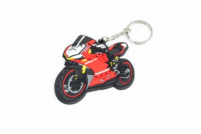 Брелок мотоцикл "Ducati Corse" 80х70мм