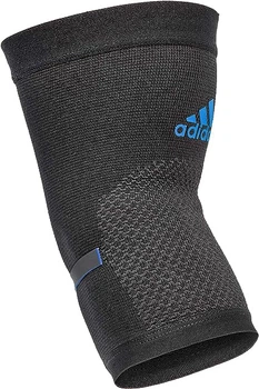 Фіксатор ліктя Adidas чорний синій для бігу та фітнесу підтримка ліктя унісекс