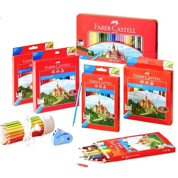 Карандаши цветные Faber-Castell Castle масляные, 72 цвета, в картонной коробке